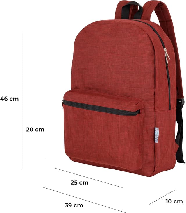 Detalle 2 de Baroni Home zaino a spalla 20L rosso