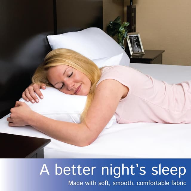 Thumbnail 6 de Standard Pillow Protectors (Set of 2) – Zippered Waterproof Hypoallergenic Pillow Covers