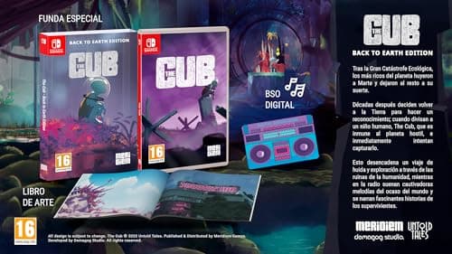 Detalle de THE CUB Back to Earth Edition Nintendo Switch