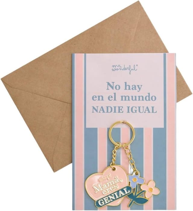 Detalle de Mr.Wonderful Postal con llavero 1 unidad