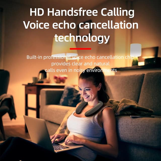 Thumbnail 6 de Smalody Smaloyd Bluetooth-Nackband-Lautsprecher mit Mikrofon – kabelloser Surround-Ton fürs Outdoor