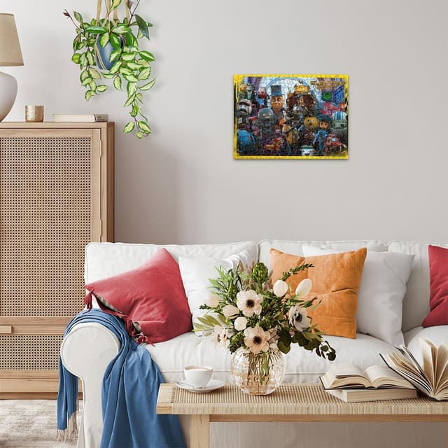 Detalle de Ravensburger Puzzle 12001491 „Drones Never! Bots Forever!“ mit 500 Teilen