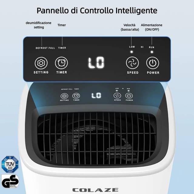 Detalle de COLAZE Deumidificatore portatile 12 litri/giorno per 30 m² 🏠