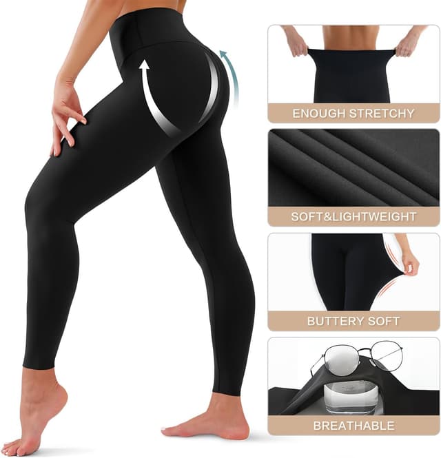 Thumbnail 4 de YUDSUD High Waisted Leggings Tummy Control