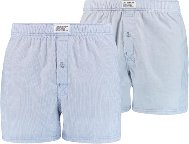 Detalle de Levi's Boxer Azul Light Blue 701 L