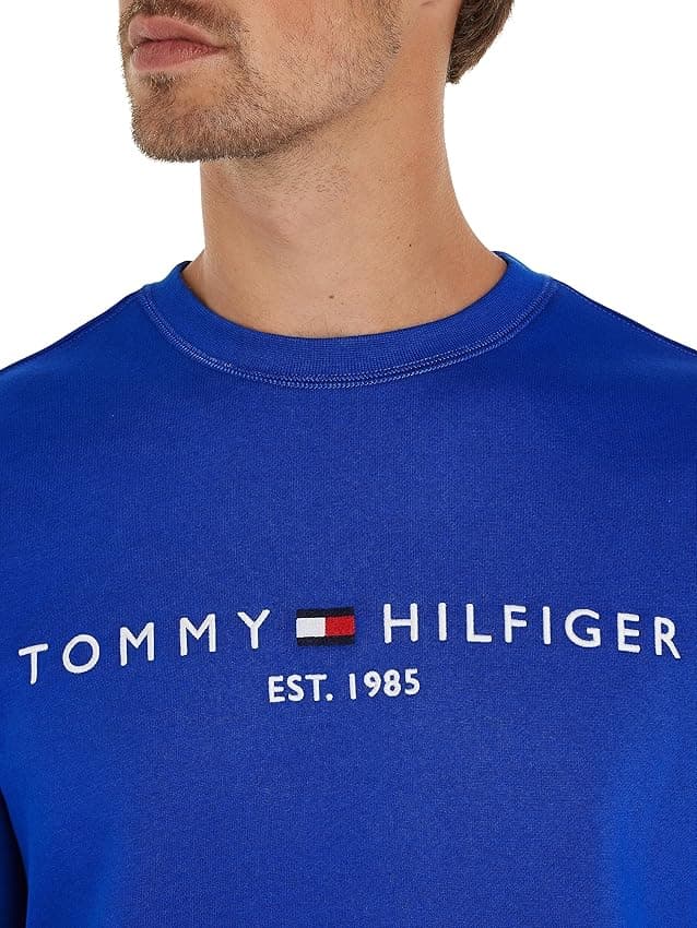 Thumbnail 6 de Tommy Hilfiger Sudadera Azul Logo para Hombre, XXL 🌟