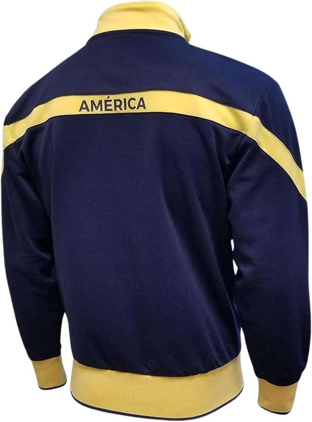 Detalle 2 de Icon Sports Officially Licensed Club América Soccer Track Jacket (Unisex Adult)