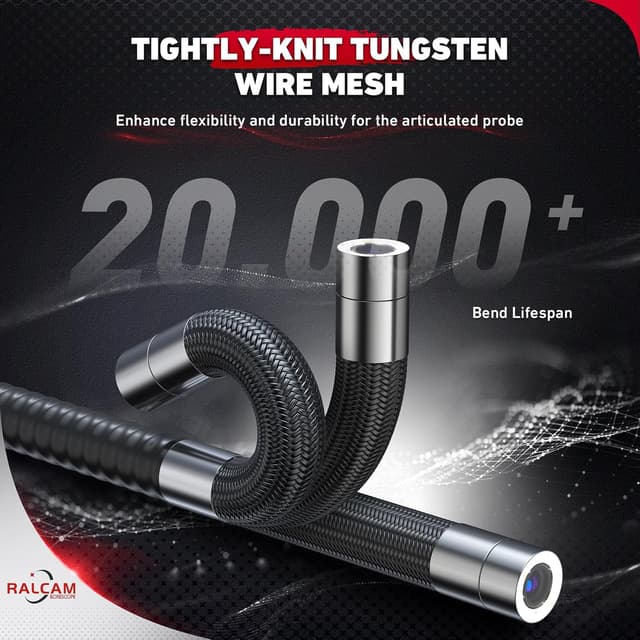 Thumbnail 4 de Ralcam Telecamera Endoscopica 4,3"