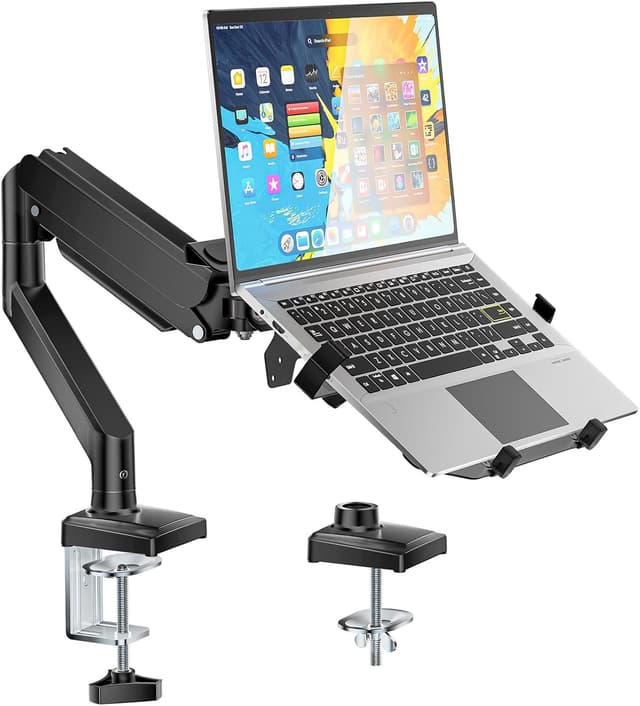 Detalle de WALI GSMP001NLP monitor arm 2-in-1