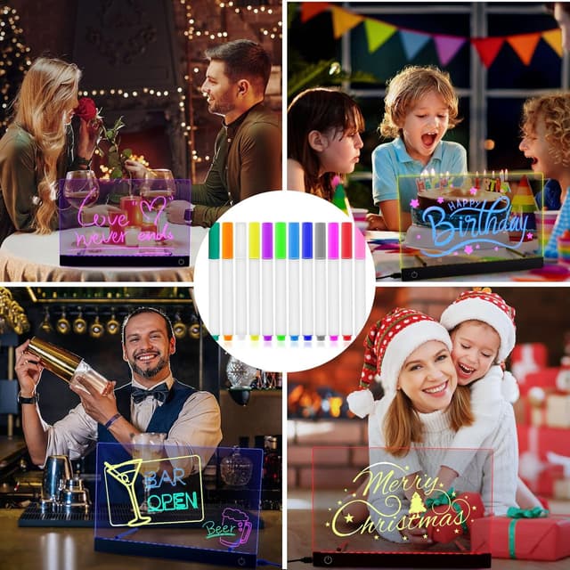 Thumbnail 1 de Pennarelli LED neon per lavagna Gemi 12