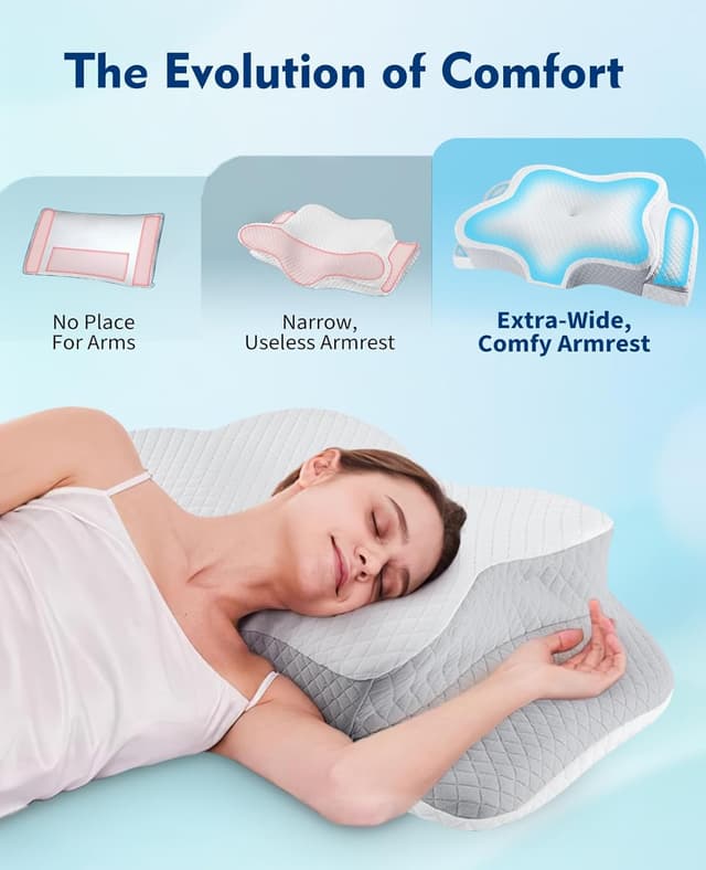 Thumbnail 4 de Hydomi Cervical Memory Foam Adjustable Orthopaedic Pillow