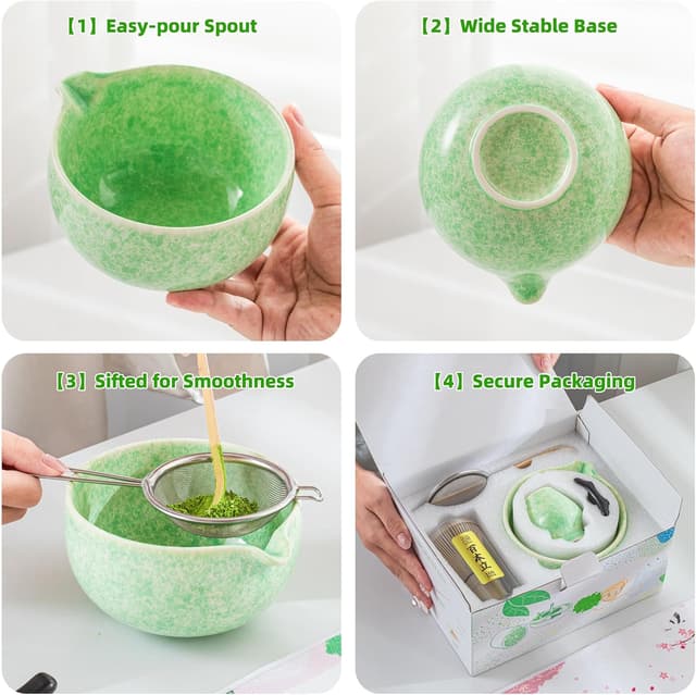 Thumbnail 1 de TEANAGOO Matcha Whisk Set 7-piece matcha kit 🍵