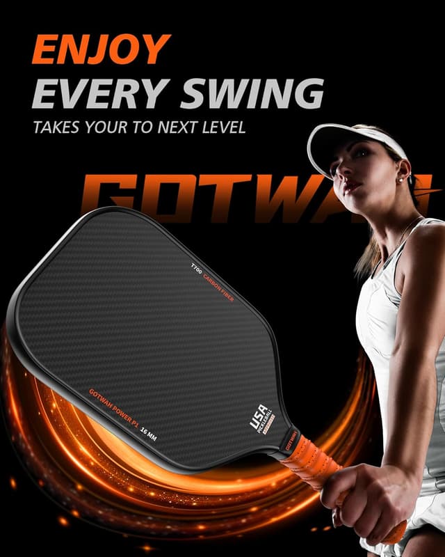 Thumbnail 5 de GOTWAH P1 Raqueta pickleball 3K T700 USAPA