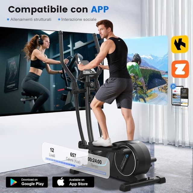 Thumbnail 6 de Neezee Ellittica 42 cm, silenziosa