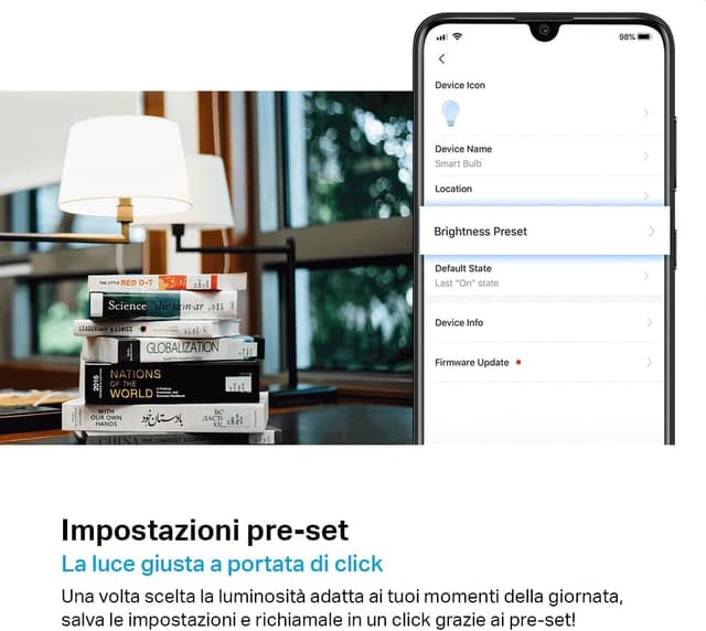 Thumbnail 3 de Tapo L520E Lampadina Wi‑Fi E27 806 lm