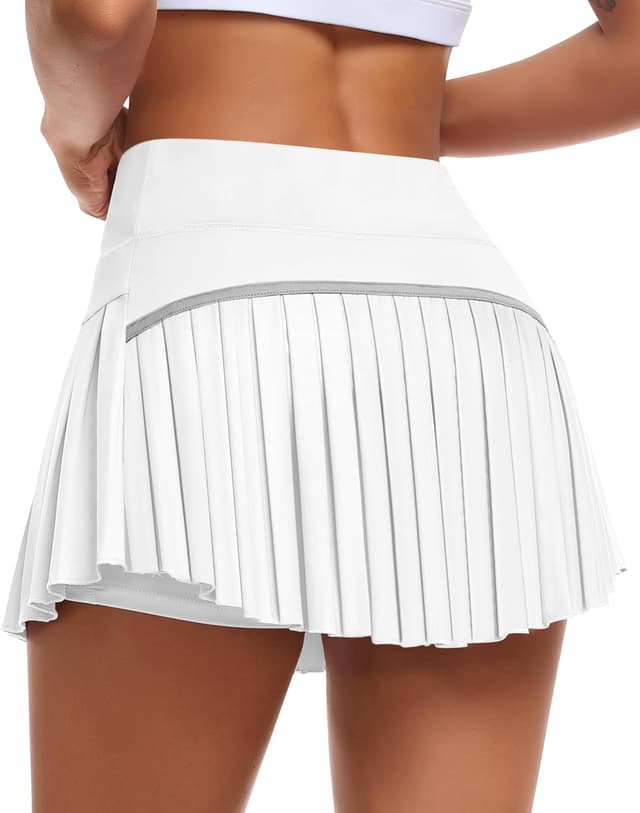Detalle de JoyGirl pleated tennis skirt 2-in-1
