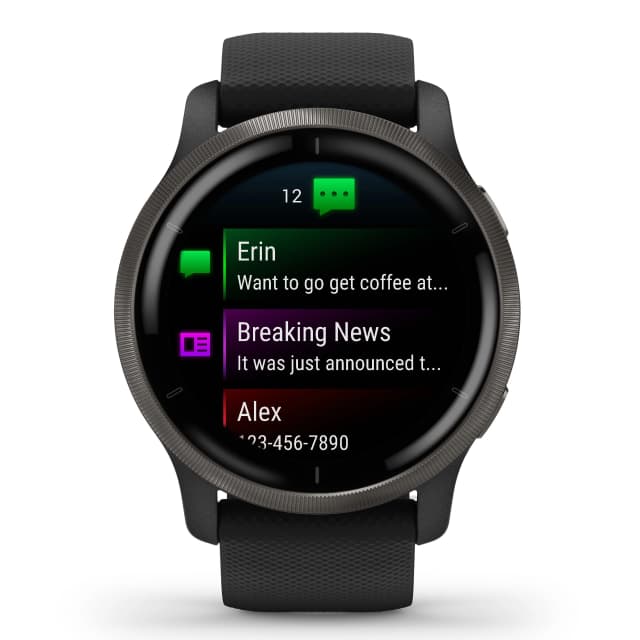 Detalle 2 de Garmin Venu 2 smartwatch con GPS (reacondicionado casi a estrenar)