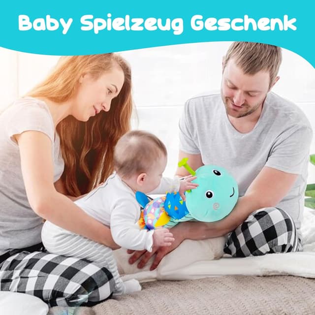 Thumbnail 5 de Baby Spielzeug Raupe Musikspielzeug 50 cm