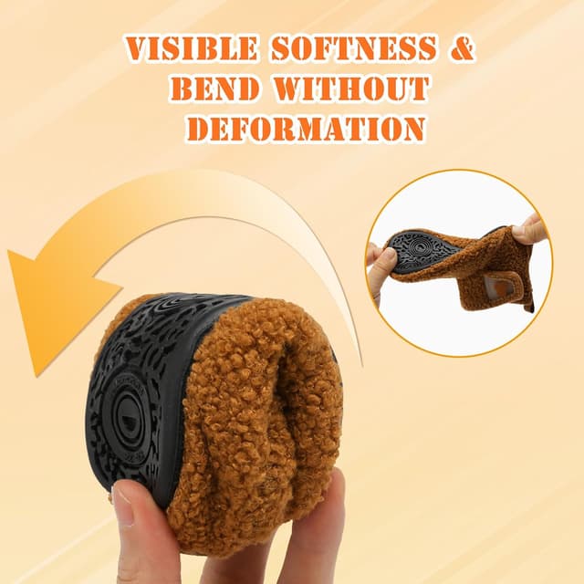 Detalle de JOINFREE Baby house shoes slippers with non-slip rubber sole for toddlers