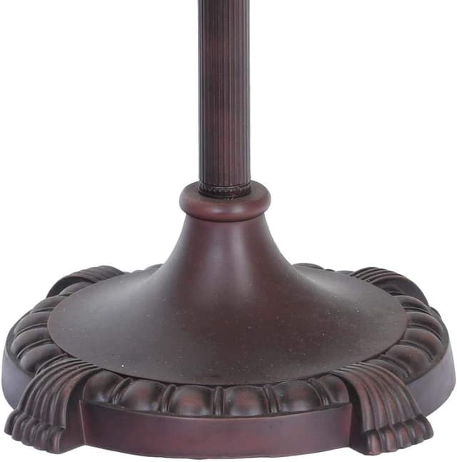 Thumbnail 6 de Bieye L30740 Rose Flower Tiffany-style stained glass floor lamp with 18-inch shade (65-inch tall, 3 lights)