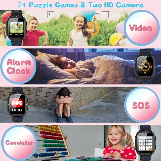 Thumbnail 4 de ELEJAFE Kids Smart Watch