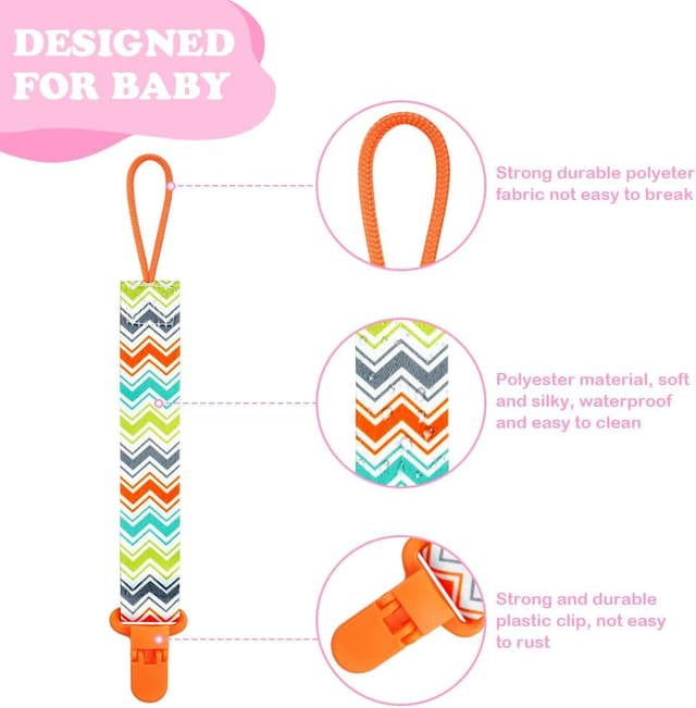 Thumbnail 2 de Aolso Cadena chupete 5 unidades