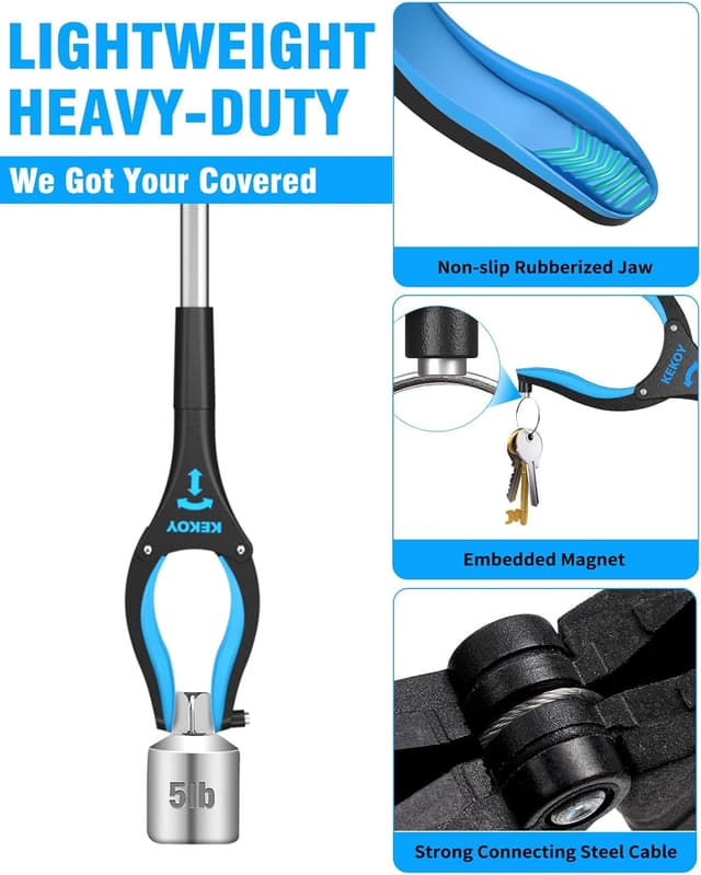 Detalle 2 de Kekoy 36" Extra‑Long Grabber Stick 91 cm