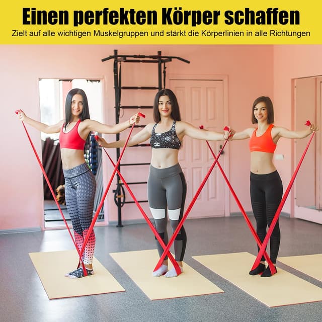 Thumbnail 6 de POTOK 4er Fitnessbänder 1,5 m