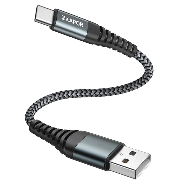 Detalle de ZKAPOR ZKAPOR USB C cable 30cm 3A