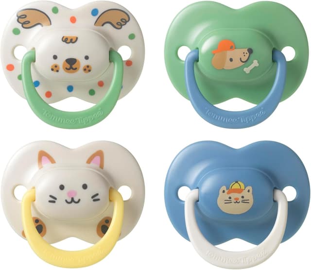 Detalle de Tommee Tippee Ultimate Fit Soother (18–36 Months) 4 Pack – orthodontic, symmetrical dummy