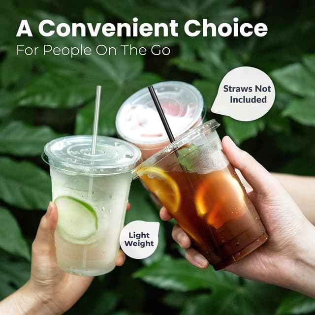 Thumbnail 4 de Fit Meal Prep 16 oz clear cups