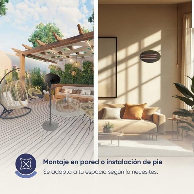 Thumbnail 3 de Origial STAND RADIANCE estufa de cuarzo 2000W