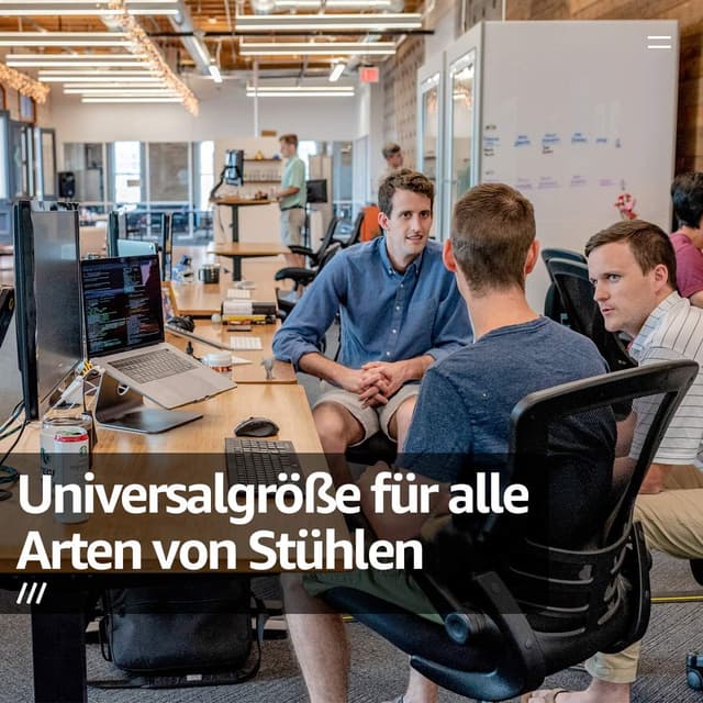 Detalle de Extra Lang Gasdruckfeder (Gesamtlänge 355–555 mm) für Barhocker & Drehstuhl, Klasse 4, 50 mm Ø – schwarz