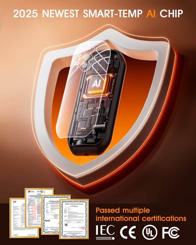 Thumbnail 5 de AI Hand Warmers Rechargeable 6000mAh Hand Warmer