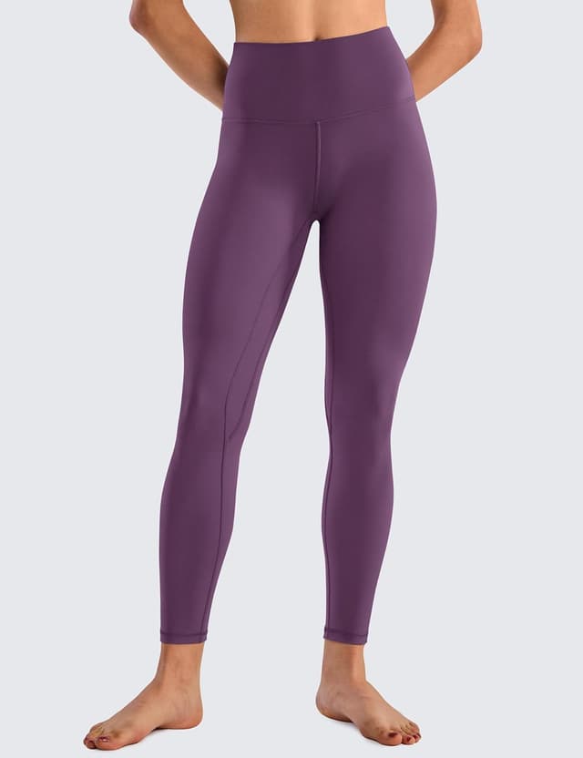 Detalle de BAYDI Clouduxi High Waist Sport-Leggings Damen (blickdicht, 7/8) – Yoga- & Loungehose