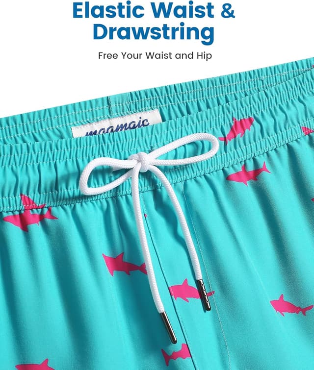 Detalle 2 de MaaMgic 2-in-1 Badeshorts mit Kompression