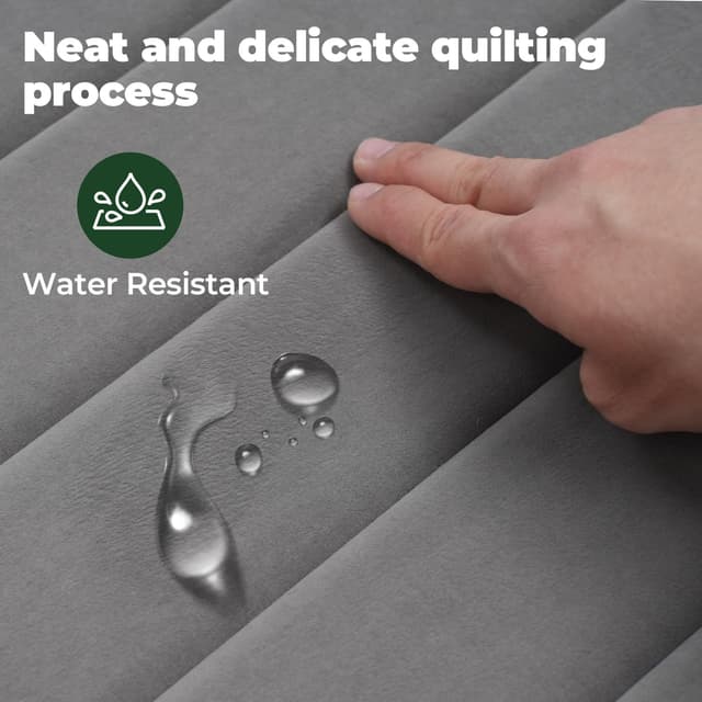 Detalle de BALANCE Dog Crate Pad (OEKO-TEX certified fabric) — washable, water-resistant foam crate mat for X-large dogs