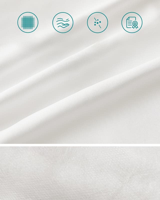 Thumbnail 3 de SONGMICS Cuscini Letto 50 x 70 cm