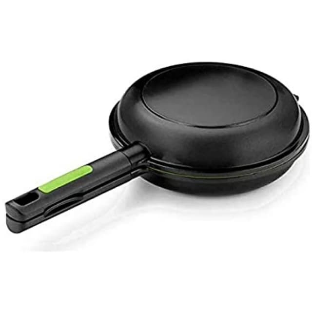 Detalle de BRA Prior Sartén Doble 20 cm para tortillas