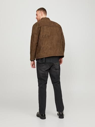 Detalle 2 de JACK & JONES Jjerocky Chaqueta cognac 5XL