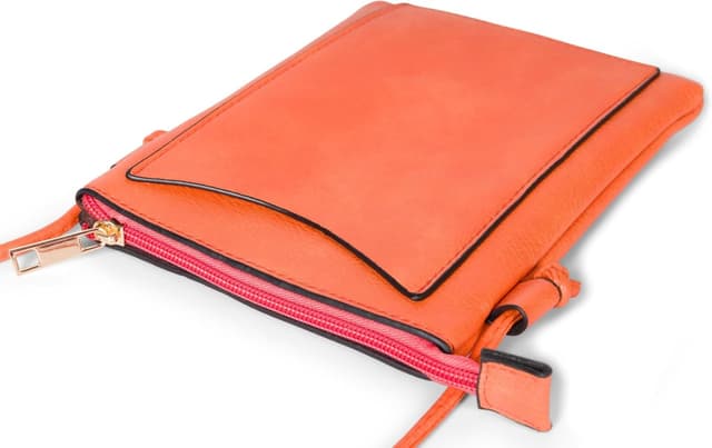 Detalle de Mini borsa a tracolla styleBREAKER con fiori laser cut e strass, 02012367