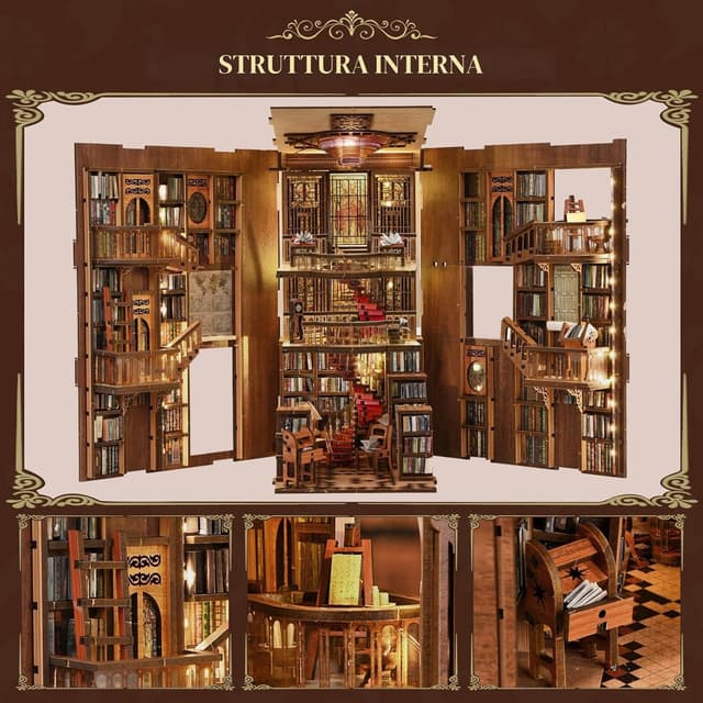 Thumbnail 3 de MiniCity Book Nook Kit 6-10 ore