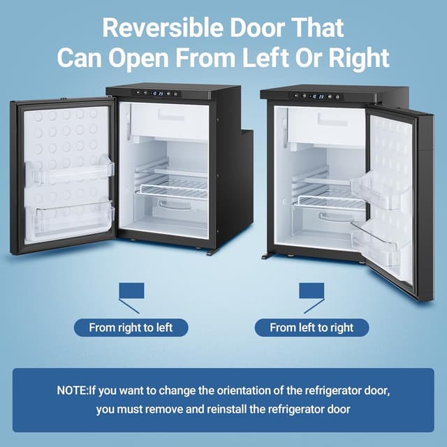 Thumbnail 4 de AAOBOSI 45L Campervan Fridge 45L