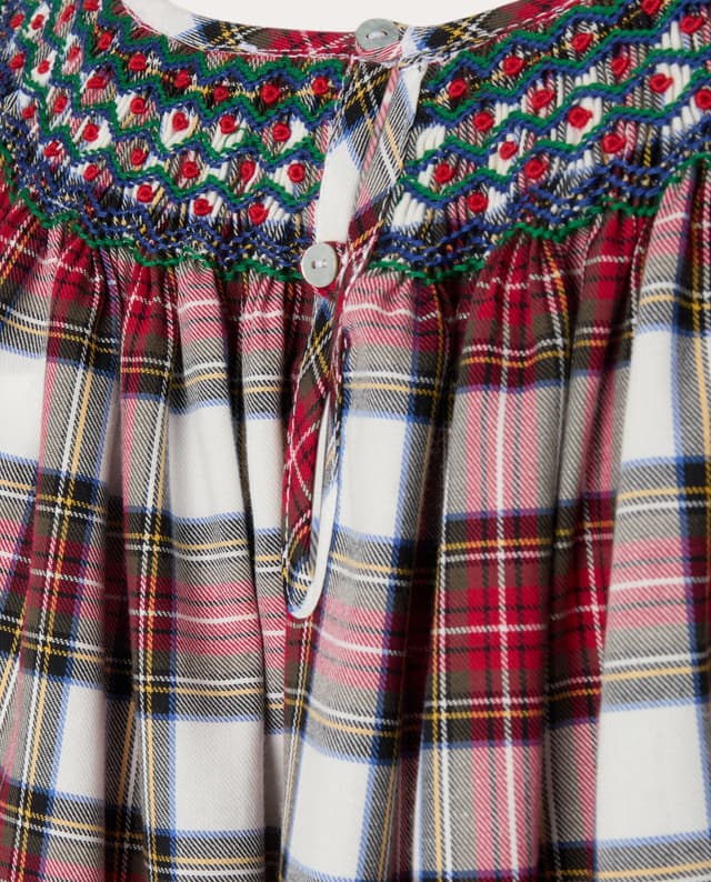 Detalle 2 de FOLKLOORE Camisón Malagasy algodón