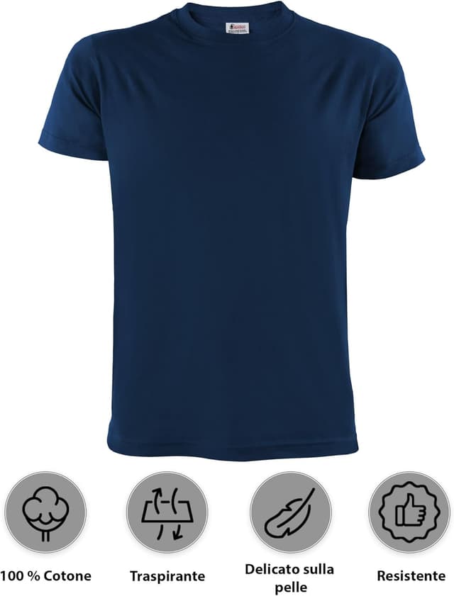 Thumbnail 1 de ALPIDEX T-Shirt 5 pezzi girocollo