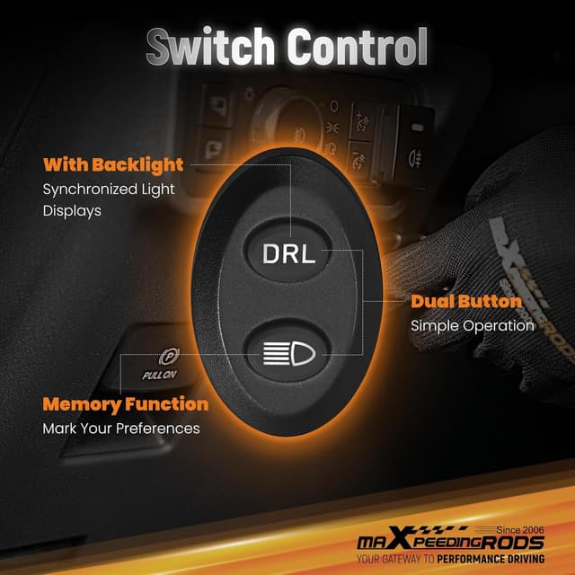 Detalle de maXpeedingrods 5-inch 178W LED Off-Road Lights