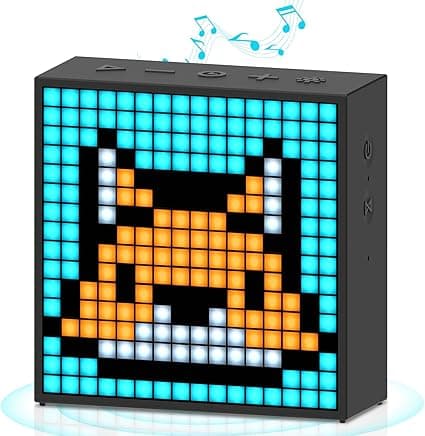 Detalle de Divoom Timebox EVO Pixel Art Altavoz Bluetooth LED portátil 🔊