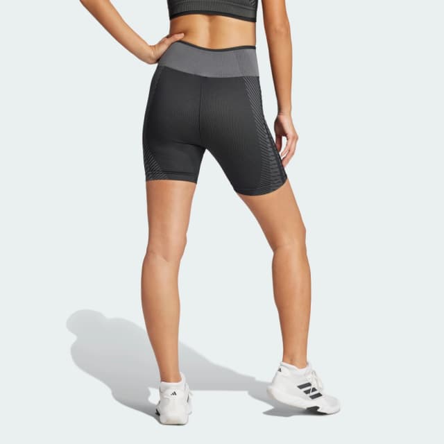 Detalle 2 de adidas Mallas Knitted Training 5" en negro