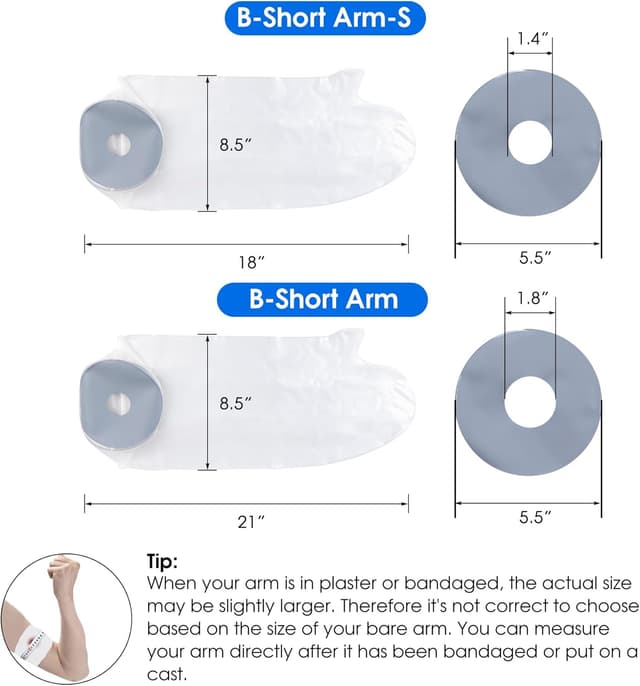 Thumbnail 1 de COMFYTHERA B-Short Arm Waterproof Cast Cover