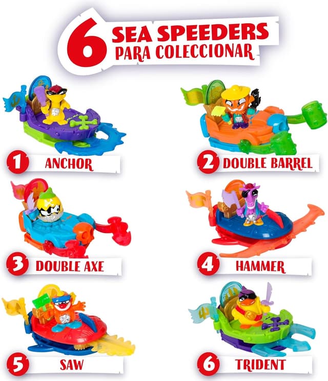 Thumbnail 3 de PIRATIX Adventure World Serie Shark Treasure 12 unidades